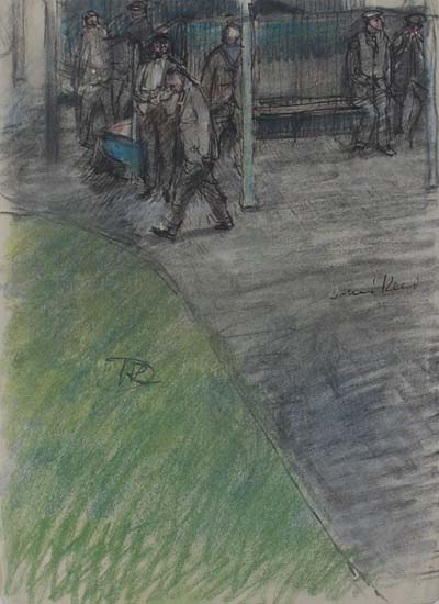 Bus Depot, Bristol by Denis William Reed