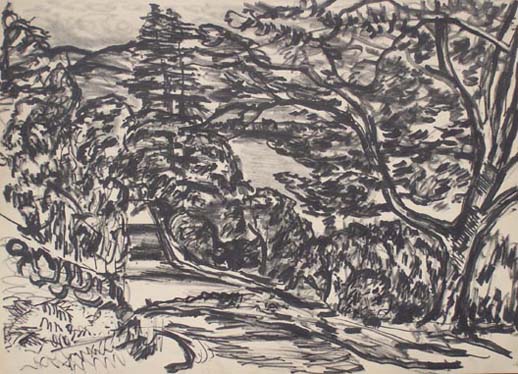 Road through Woodland by William MacTaggart