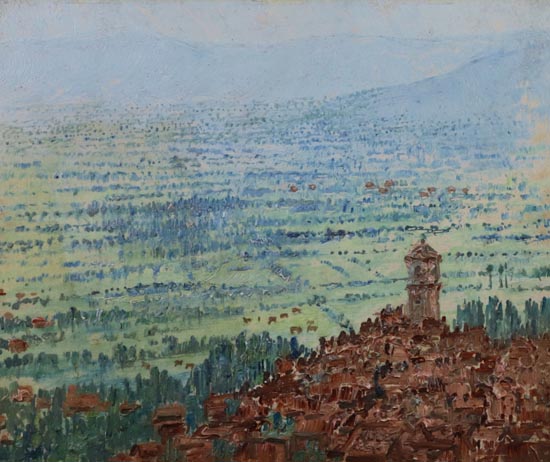 Hill Town, Italy by Eve Kirk