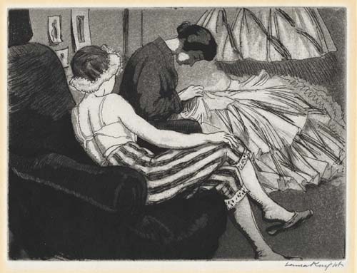 Dressing Room no. 1 by Dame Laura Knight
