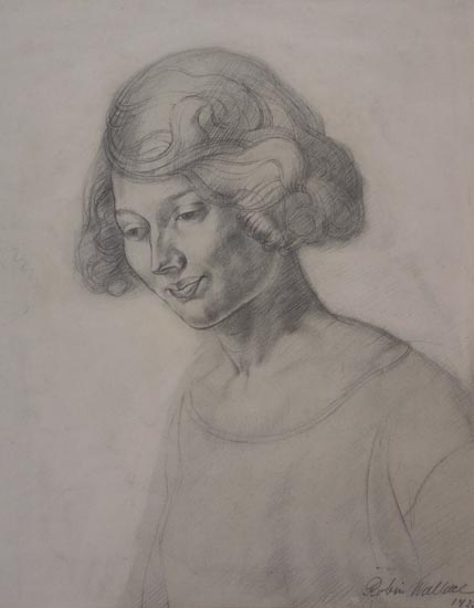 Portrait of a Girl by Robin Wallace