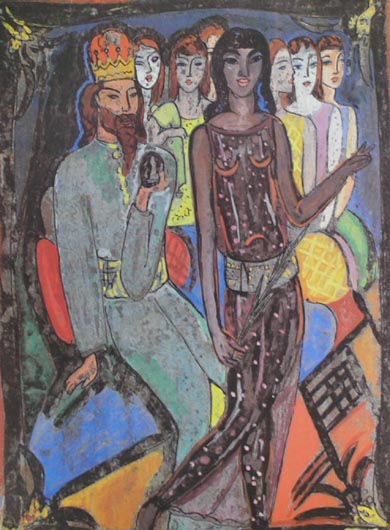 Song of Songs 3  - single print by Edward Wolfe